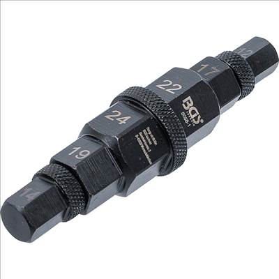 BGS Motorkerékpár speciális dugókulcs készlet, 3/8", 12–24mm - BGS-5058-1