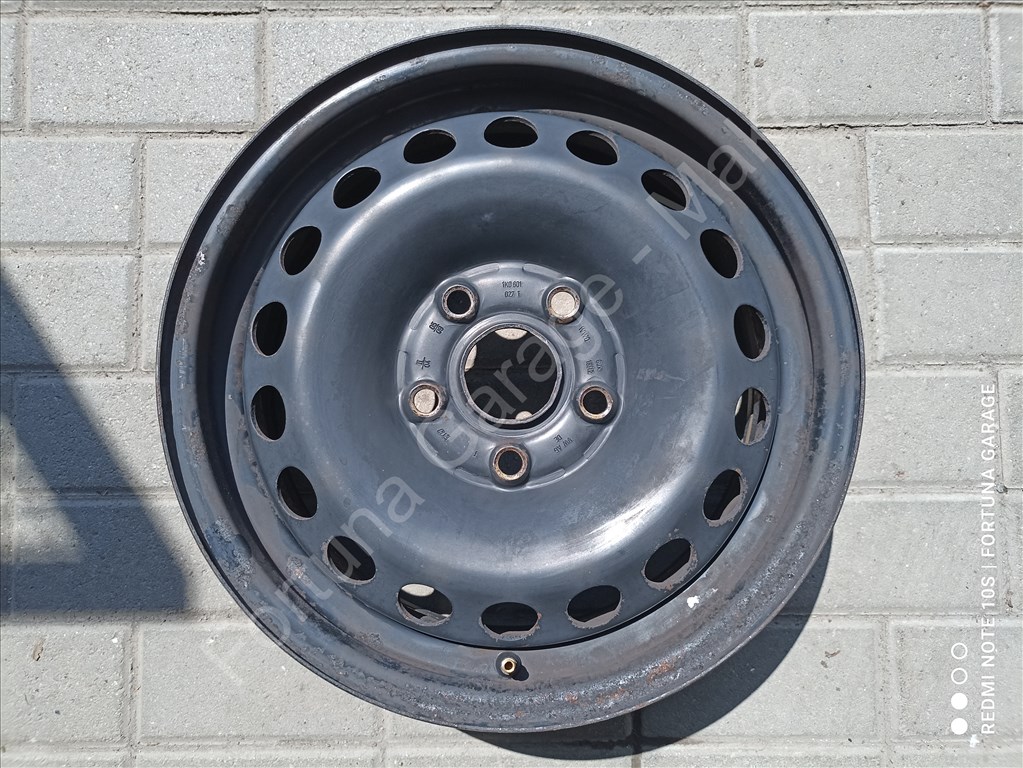 5x112 15" Volkswagen használt lemezfelni garnitúra (625) 3. kép