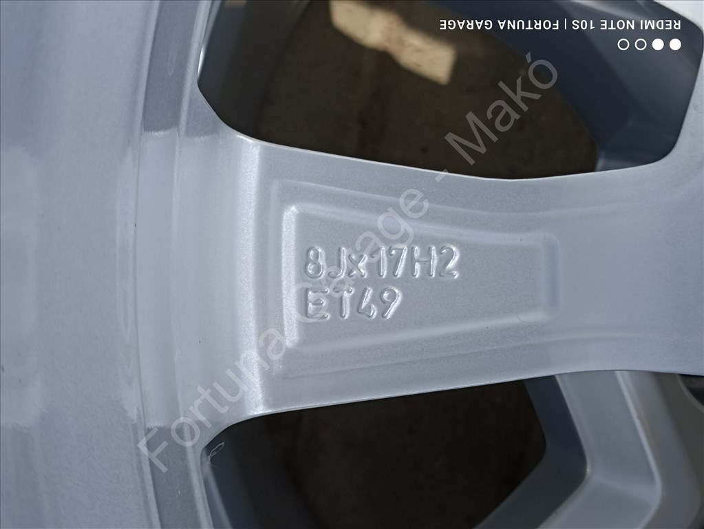 5x120 17" Volkswagen 'Posadas' (Amarok, T5/T6) újszerű alufelni garnitúra 7. kép