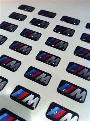 BMW gyári M-ES M-TECH FELNI,KORMÁNY EMBLÉMA , MATRICA