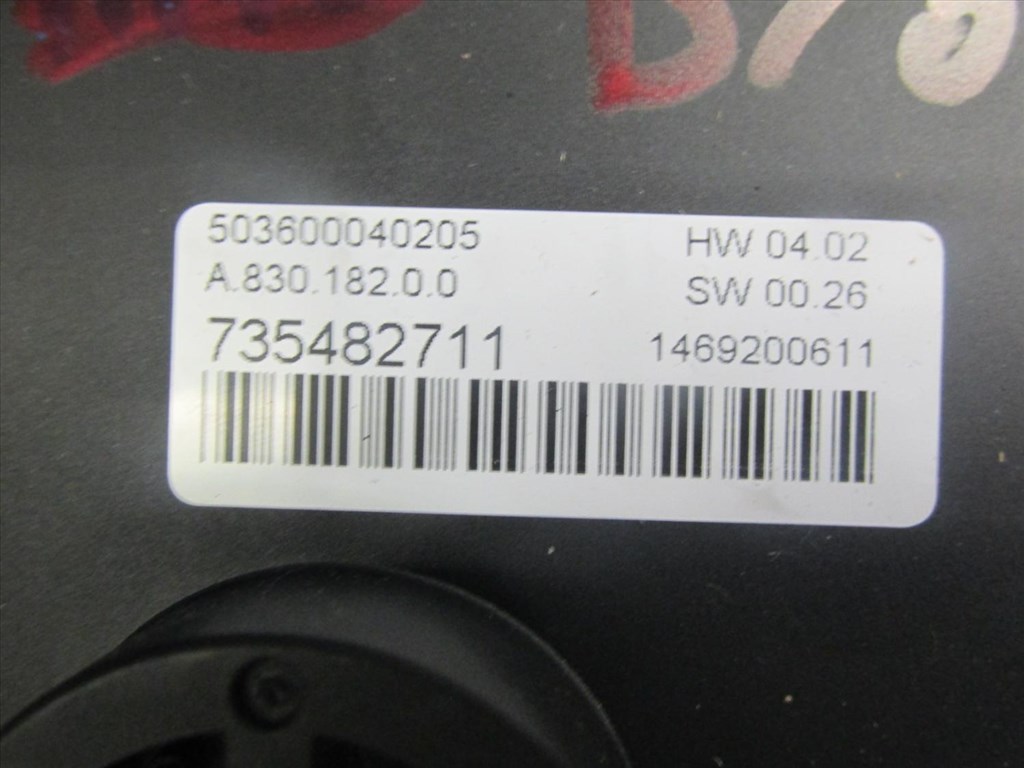 Fiat Bravo 2007-2014 digitklímás fűtéskapcsoló, tekerő gombok ragadnak  735482711 6. kép