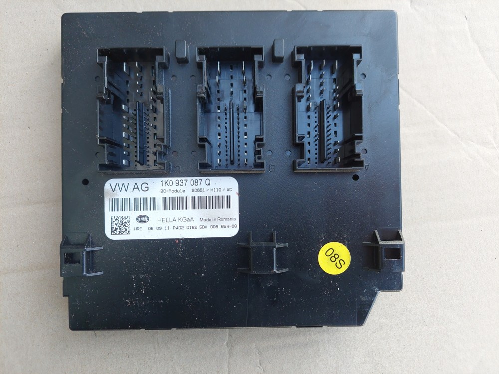 Skoda Octavia II-Superb II VW Golf-Jetta komfort elektronika 1K0937087Q 1. kép