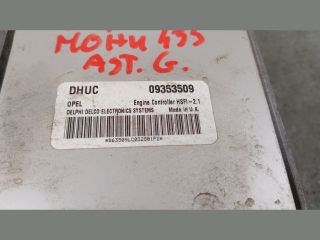 Opel Astra G Motorvezérlő *144970* delphi-09353509 z16se 4. kép
