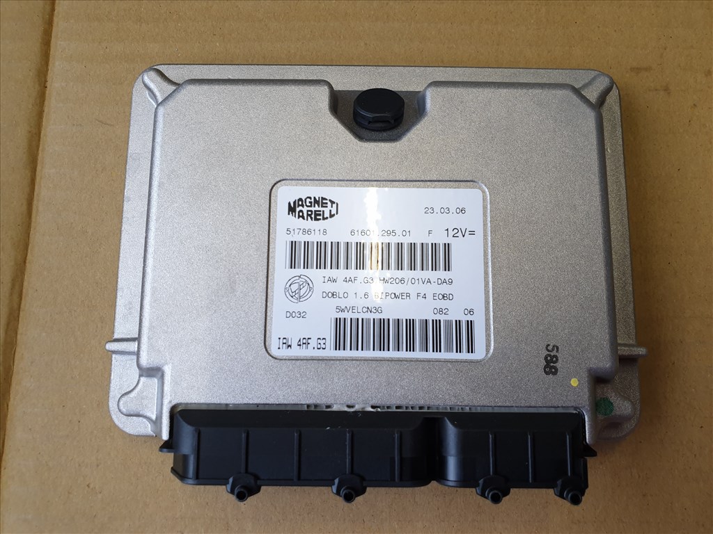 Fiat Doblo II. 2005-2009 1,6 Bipower gyári új motorvezérlő 51786118 1. kép