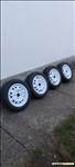 Suzuki Swift gti / sedan acélfelni 4x114.3 14" 165/60 újszerű Laufenn nyári gumi