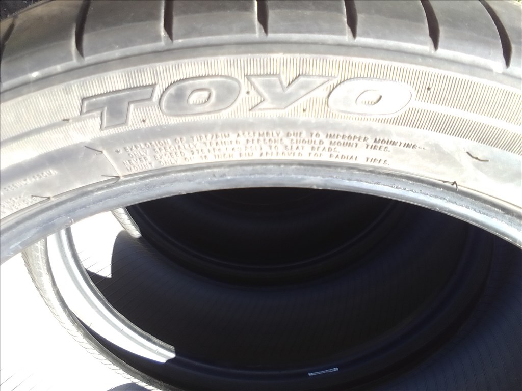  215/45R18 újszerű Toyo Proxes R51 A nyári gumi garnitúra 5. kép