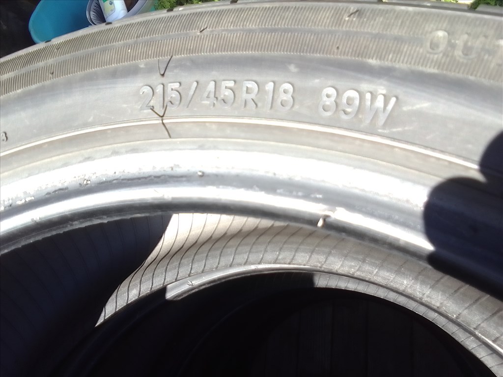  215/45R18 újszerű Toyo Proxes R51 A nyári gumi garnitúra 6. kép