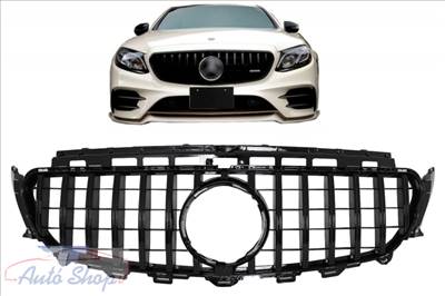 Mercedes-Benz E-Klasse (W213, S213, C238) GT-R Panamerica Style Jelnélküli Fekete Hűtőrács Évj.: 2016-tól