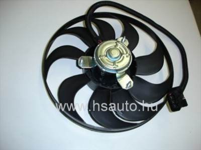 Volkswagen Polo-Golf-Bora Seat Ibiza-Cordoba-Leon-Toledo hűtőmotor lapáttal 345mm 6X0959455F-