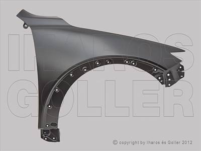 Mazda CX-3 2015-2021 - Első sárvédő jobb