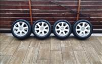 Golf 4 gyári VR6 5x100 alufelni eladó 16"-os nyári gumikkal