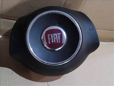 166396 Fiat 500 2007-2015 fekete színű, egy lila csatlakozós kormánylégzsák 