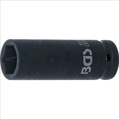 BGS Hosszított hatlapú légkulcs adapter, 1/2" meghajtás, 19mm - BGS-7219