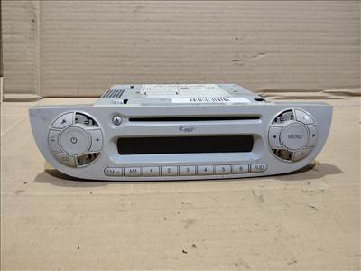 160367 Fiat 500 2007-2015 fehér színű cd-s rádió Bosch 735577319 735516139