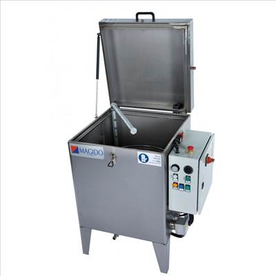 Magido Automata alkatrészmosó, forróvízzel és biológiailag lebomló tisztítószerrel, 230V - X81-L55CM