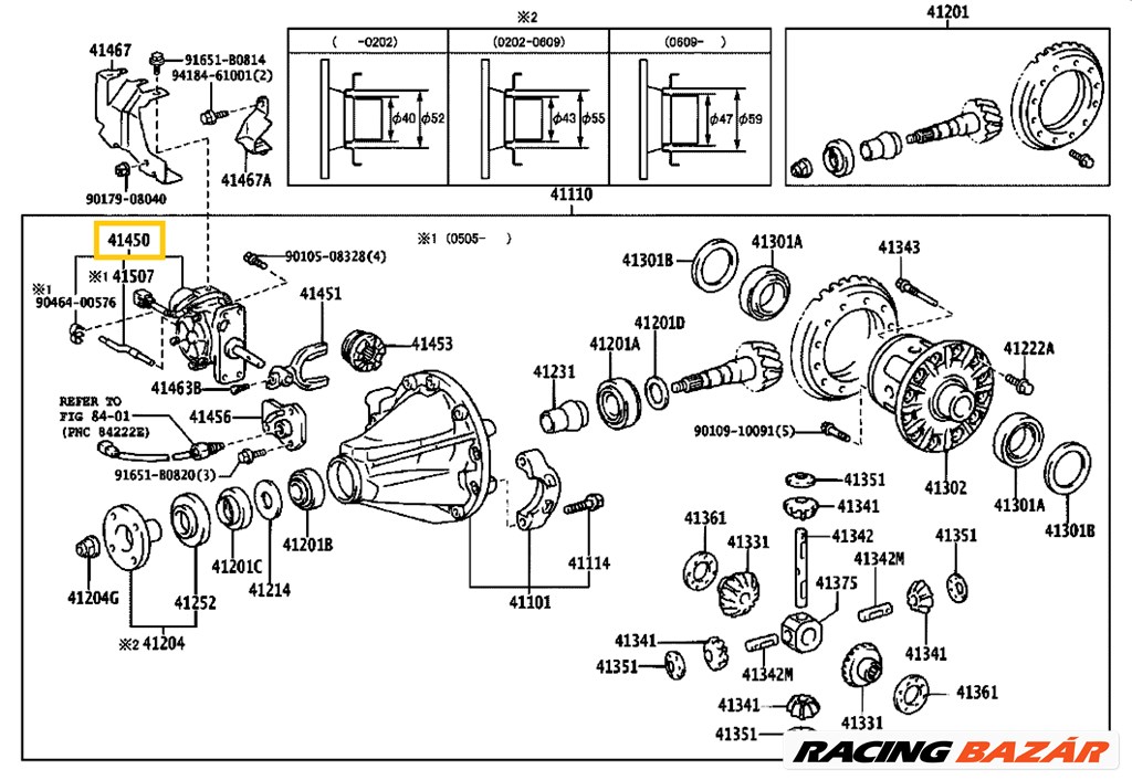 AKCIÓ! - Lexus Differenciálzár Kapcsoló Motor UZJ 1998-2002 4145060070 1. kép