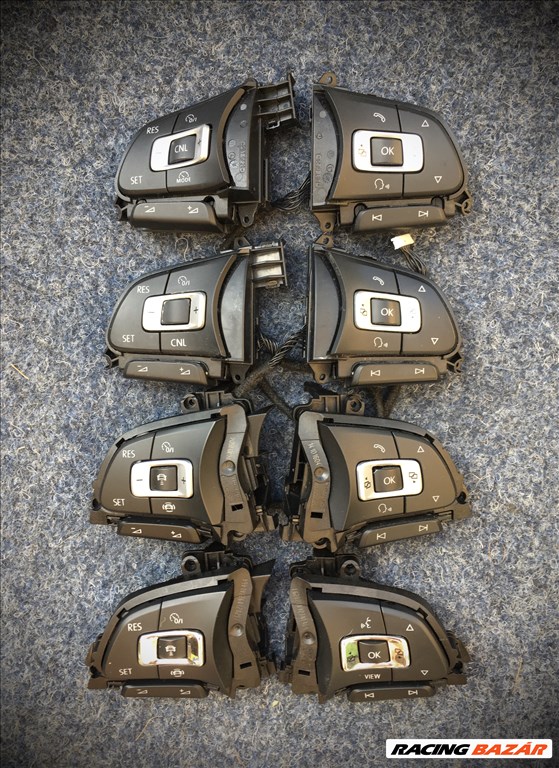 Eladó Vw, volkswagen mk7-es hibátlan műanyag és bőr  kormány. 2013-22. Akár cserélve. Bp/posta 8. kép