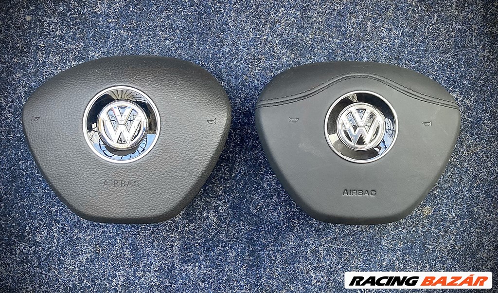 Eladó Vw, volkswagen mk7-es hibátlan műanyag és bőr  kormány. 2013-22. Akár cserélve. Bp/posta 10. kép