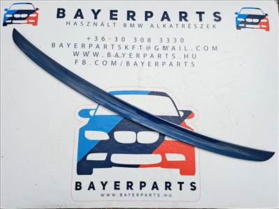 BMW E46 compact kék topasblau gyári szárny spoiler