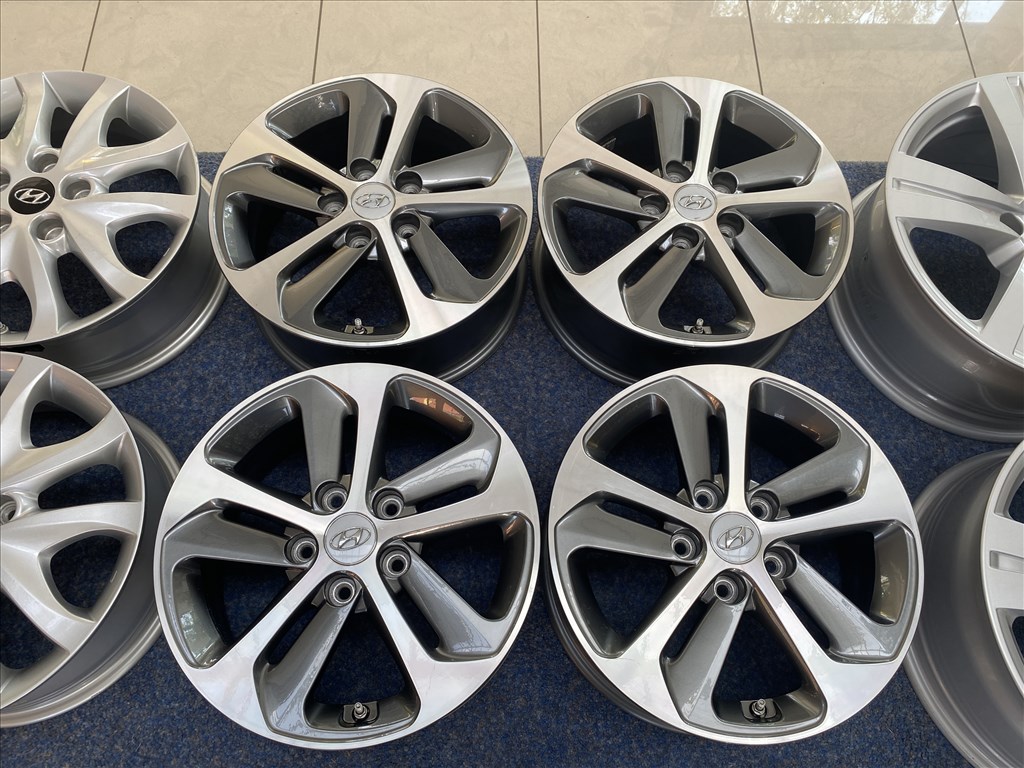 (3658)  Hyundai 16 gyári alufelni felni, 5x114,3, i30 3. kép