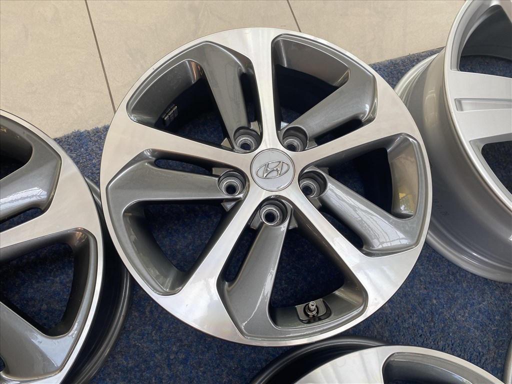 (3658)  Hyundai 16 gyári alufelni felni, 5x114,3, i30 6. kép