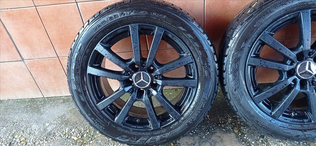 MERCEDES VITO 17" ALUFELNI 5X112 TÉLI 225/55R17C GUMIVAL OLCSÒN!!! 4. kép