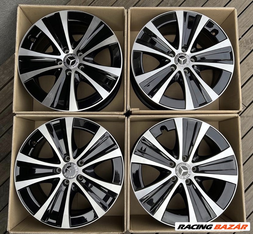 Mercedes AMG 18 coll eredeti gyári cikkszámos felni alufelni 5x112 2. kép