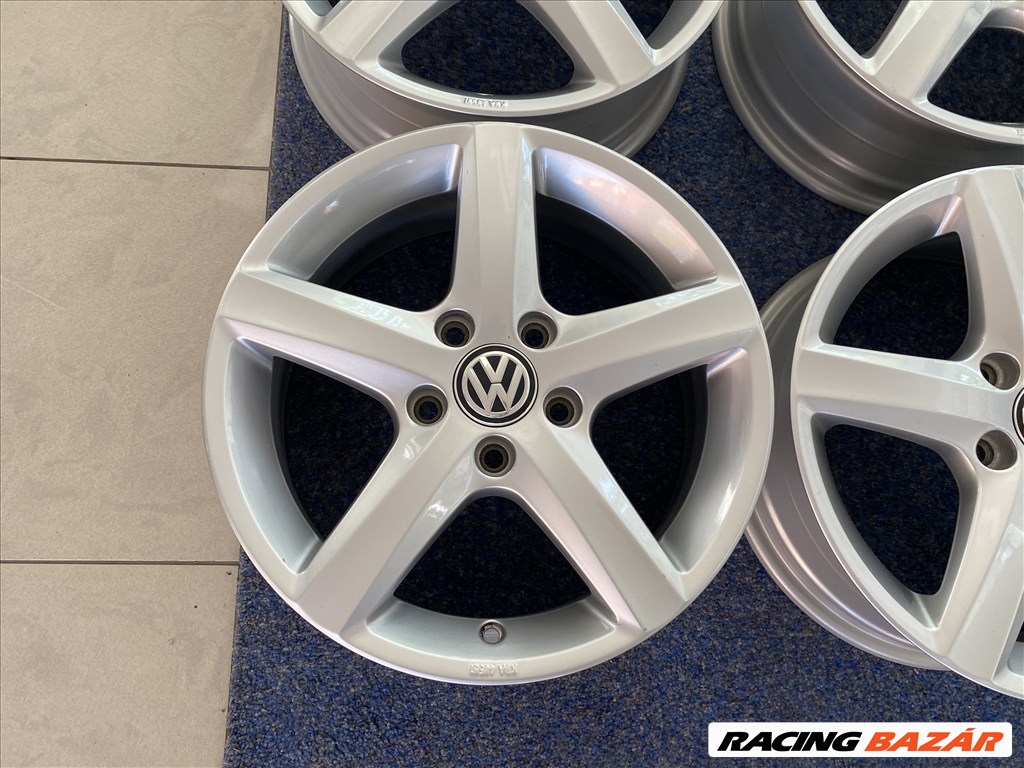 Volkswagen 16 gyári alufelni felni, 5x112, Touran Golf Caddy (3273) 5. kép