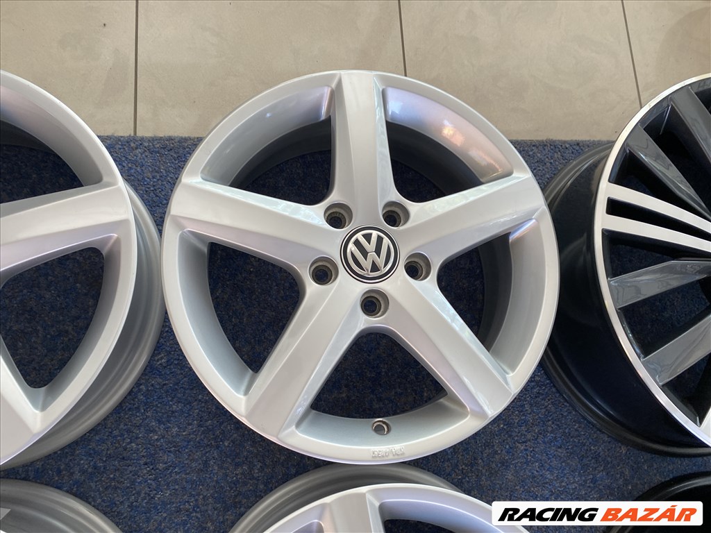 Volkswagen 16 gyári alufelni felni, 5x112, Touran Golf Caddy (3273) 6. kép