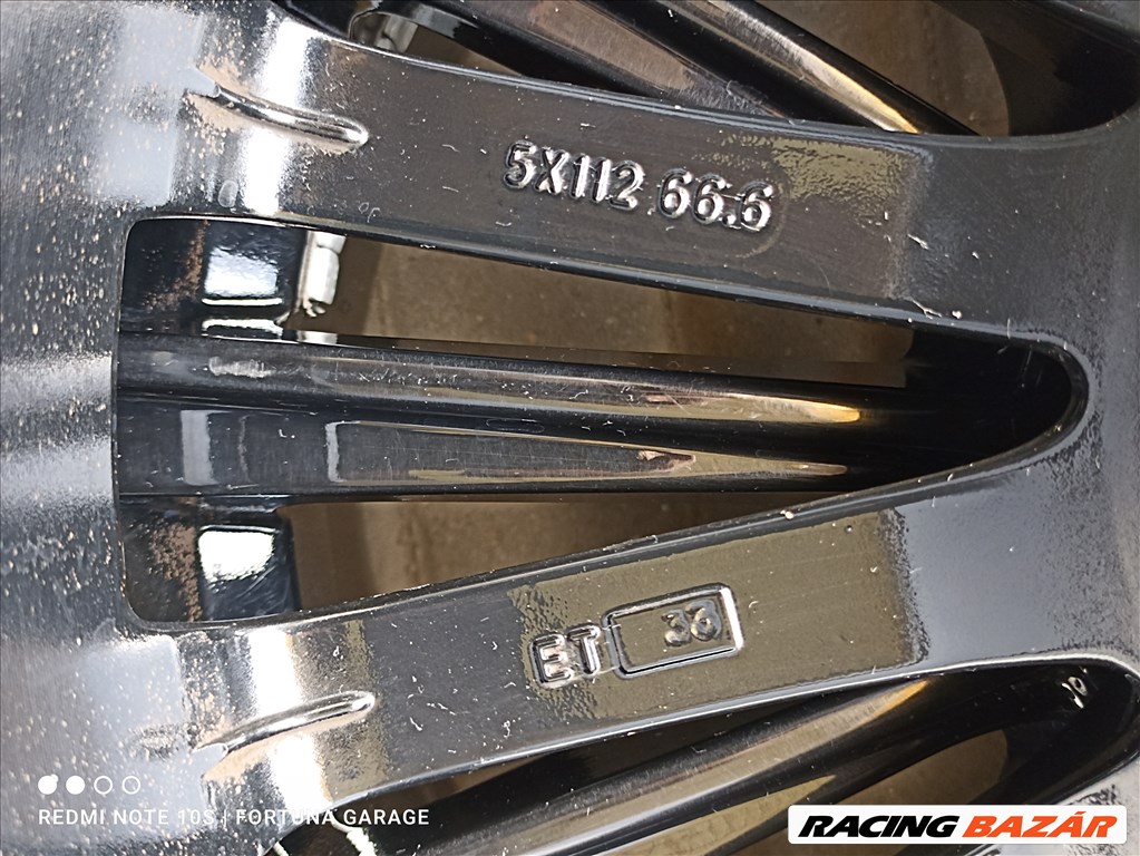 5x112 19" RVS használt alufelni garnitúra + TPMS 8. kép