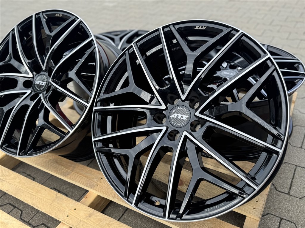 R20 5x112 (66,5) ATS PASSION 8.5J ET28 diamant-schwarz frontpoliert új alufelnik felnik 2. kép