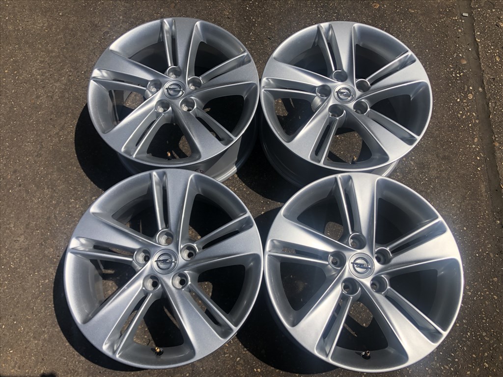 4db gyári 17" Opel Astra J - Zafira - Insignia alufelni. (3929) 1. kép