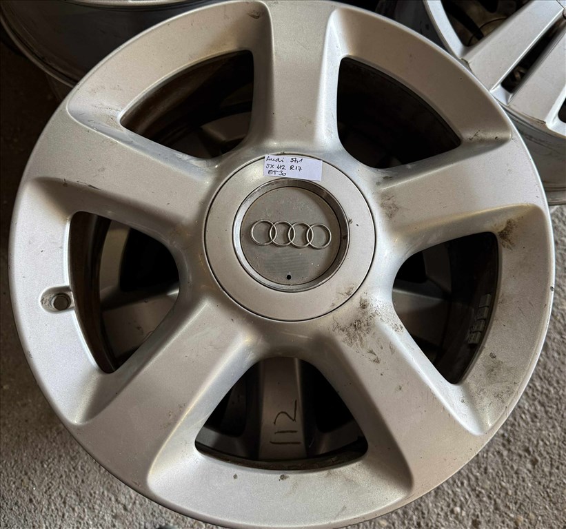 Akciós ár! Audi  5x112 lyukosztású 17" használt (gyári felni) alufelni 1. kép