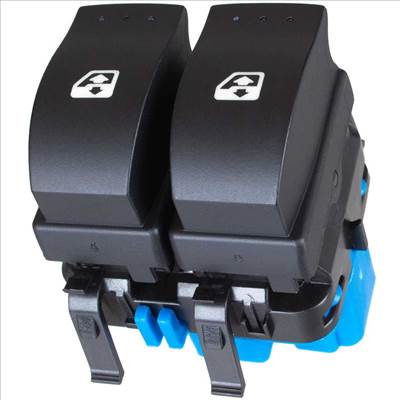 Renault Grand Scenic II bal oldali ablakemelő kapcsoló 2 gombos 2003-2010