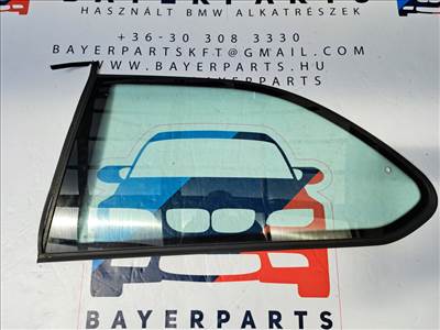 BMW E36 compact bal pillangó ablak üveg