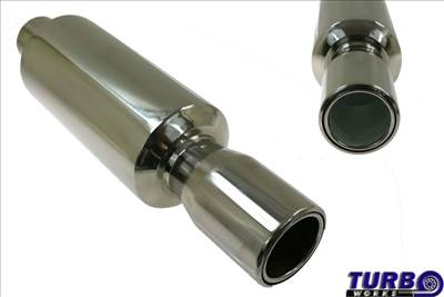 Sport kipufogó dob TurboWorks 118 3'' 76mm be 100mm ki