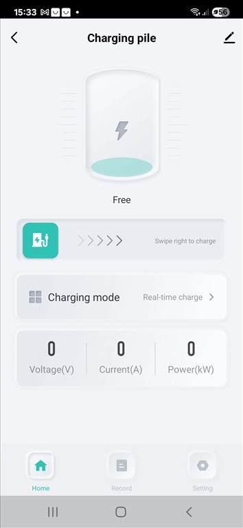 Eladó új 5m EVSE Wi-Fi Type 2 1 fázis (3.6KW) 6-16A elektromos járműhöz +táska 4. kép