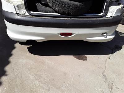 Peugeot 206 Hátsó Lökhárító Fehér