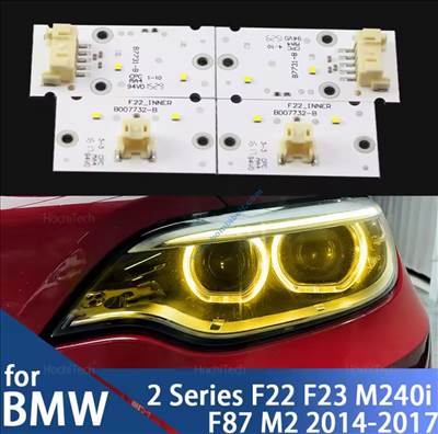 BMW M2 CSL style DRL borostyánsárga led F22 F23 M2 F87 , 2014-2018