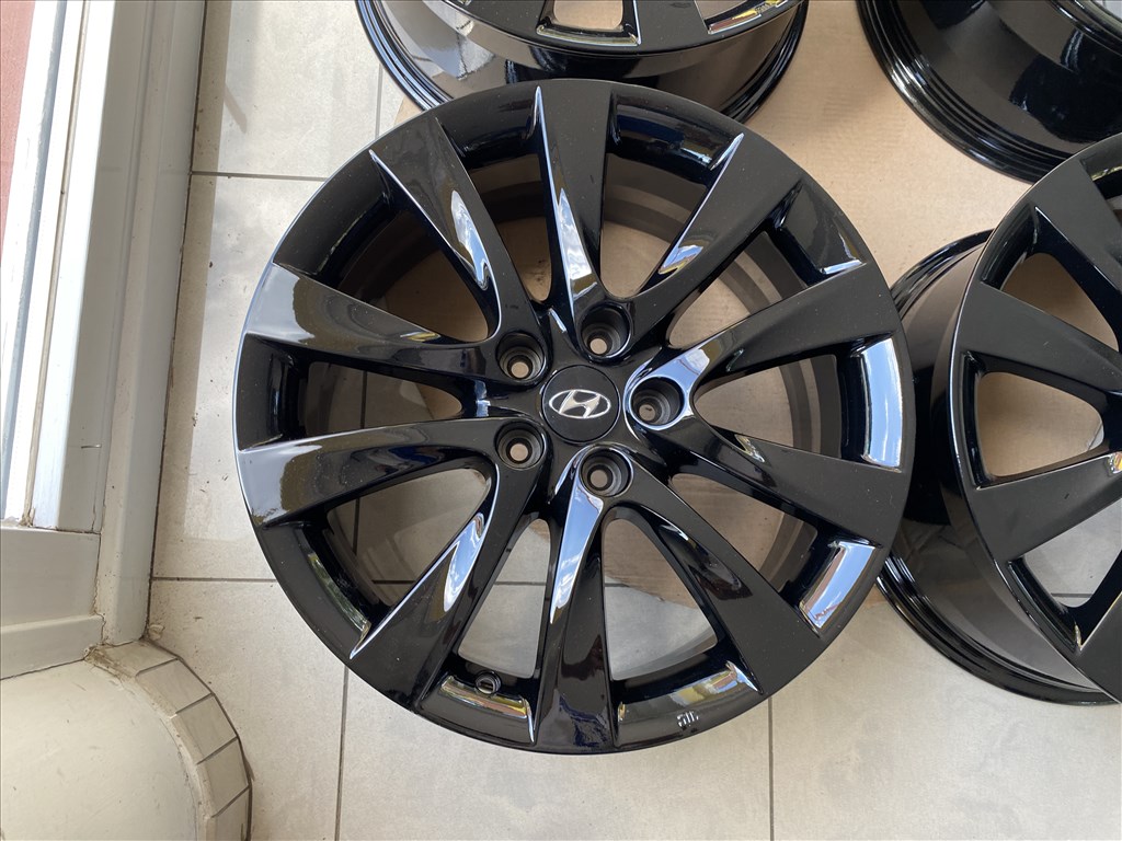 (3265)  Hyundai gyári 18 alufelni felni, 5x114,3, I40 Tucson 5. kép