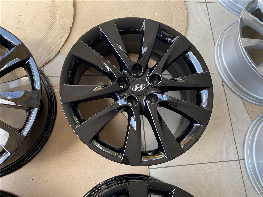 (3265)  Hyundai gyári 18 alufelni felni, 5x114,3, I40 Tucson 6. kép