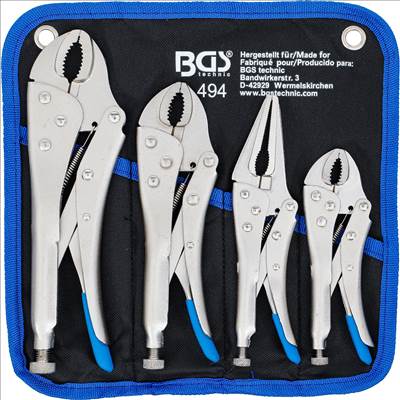 BGS Grippfogó készlet, 4db - BGS-494