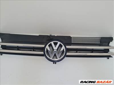 Volkswagen Golf IV hűtőrács LB5N & krómos (20601) 1j0853655g