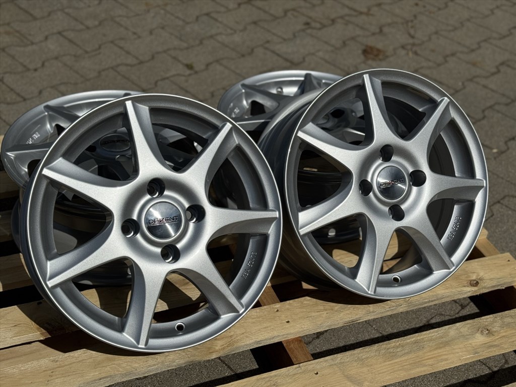 R15 4x108 (70,1) DEZENT TW silver 6J ET38 új felnik alufelnik 6x15  2. kép