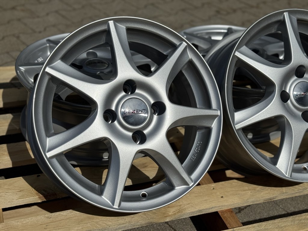 R15 4x108 (70,1) DEZENT TW silver 6J ET38 új felnik alufelnik 6x15  3. kép