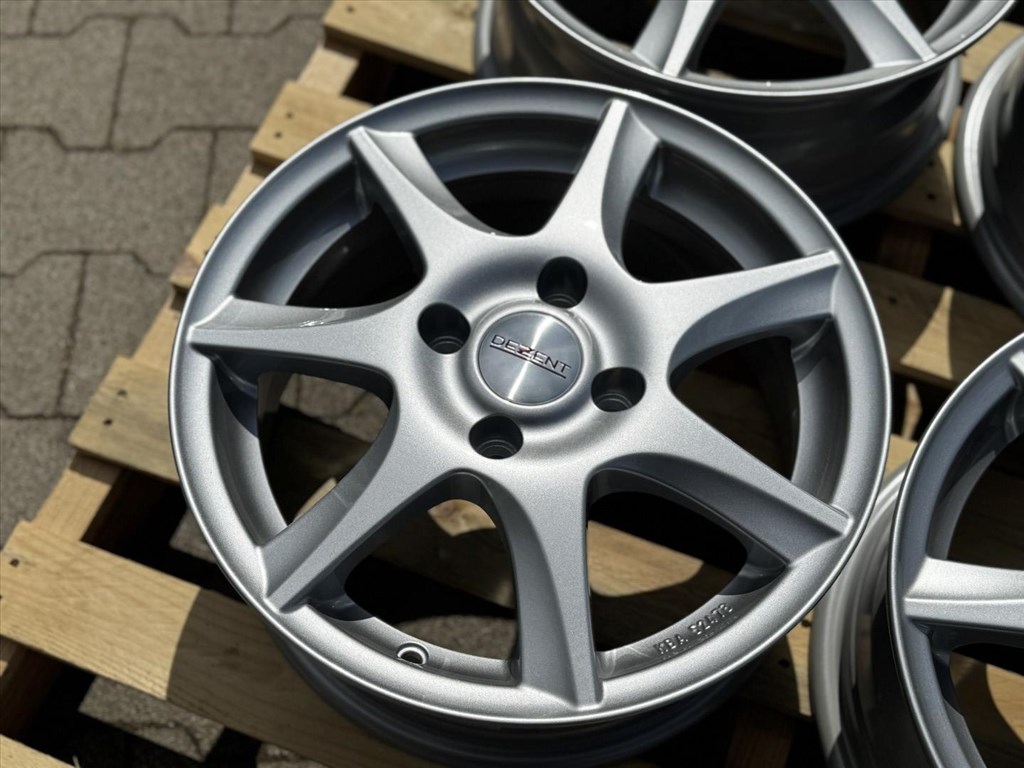 R15 4x108 (70,1) DEZENT TW silver 6J ET38 új felnik alufelnik 6x15  4. kép