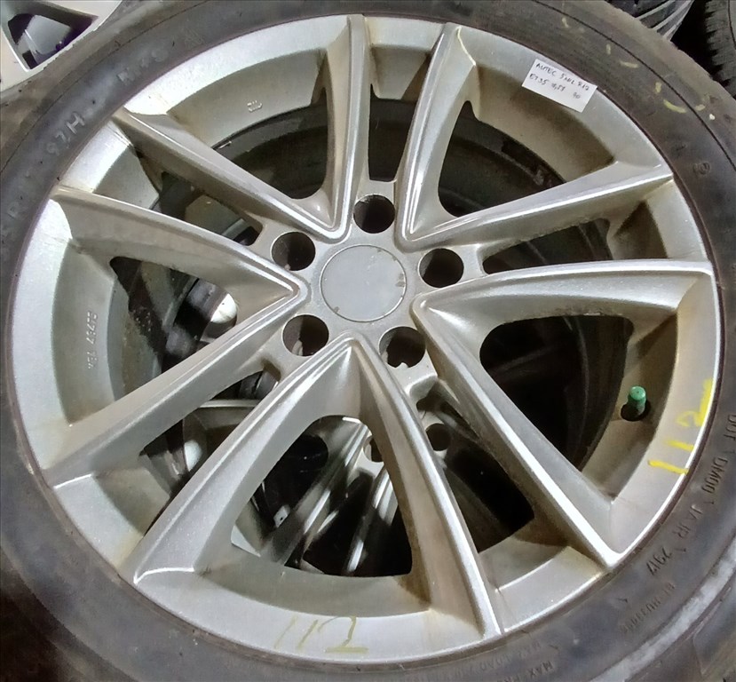  5x112 lyukosztású 7,5JJ 17" használt Autec alufelni 1. kép