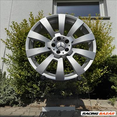 5x112 Mercedes gyári STM 7,5x19 ET47 | 8,5x19 ET52 kétszéles használt alufelni garnitúra A2044011502