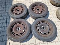 5x100 15" lemezfelni szett Goodyear téli gumikkal (22266)