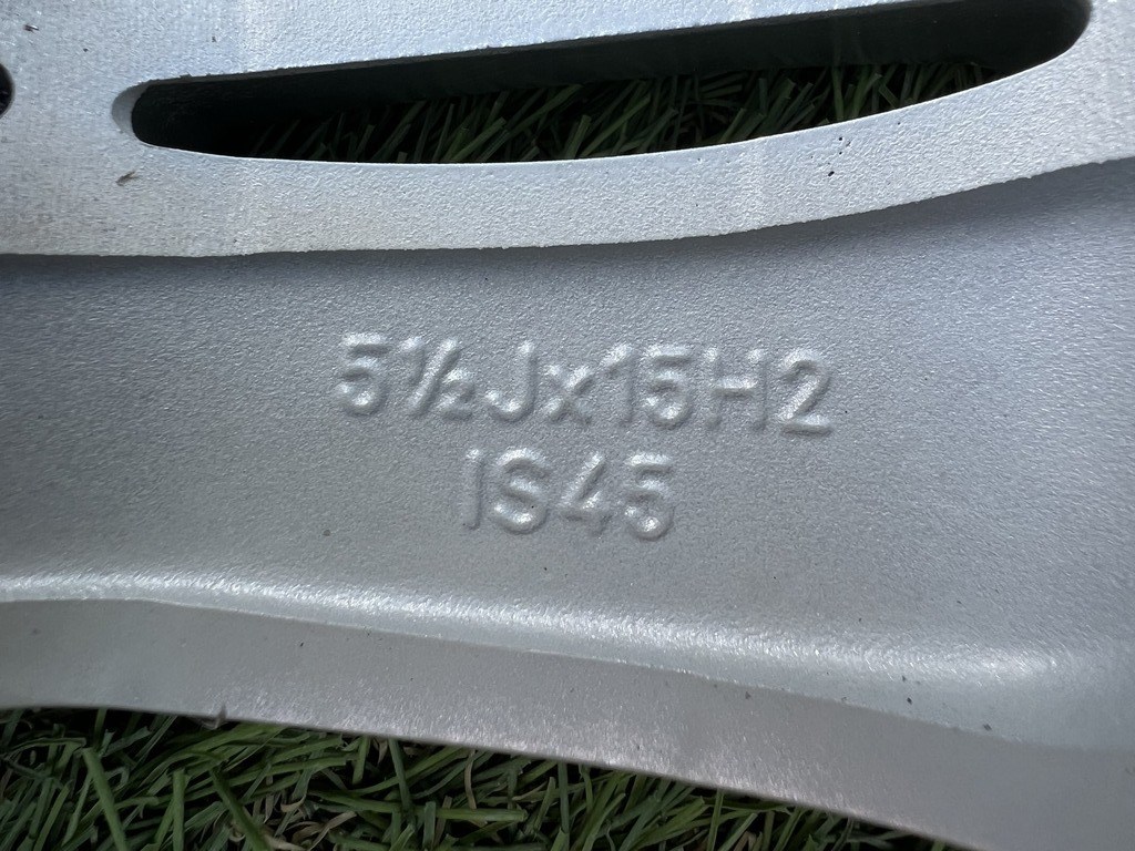 4x100 15" Mini gyári alufelni 5,5Jx15h2 ET45 7. kép